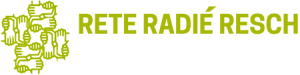 Rete Radiè Resh - Logo ufficiale 450px Bianco